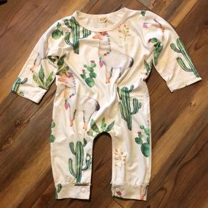 Llama one piece outfit 6/9